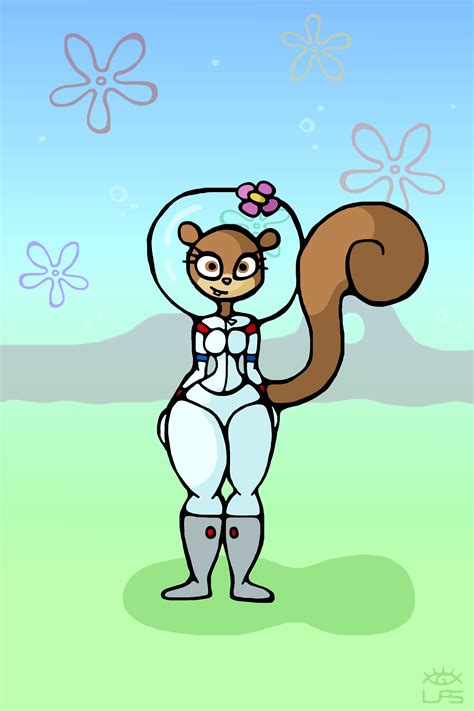 sandy cheeks boobs|Sandy Cheeks The Animation!